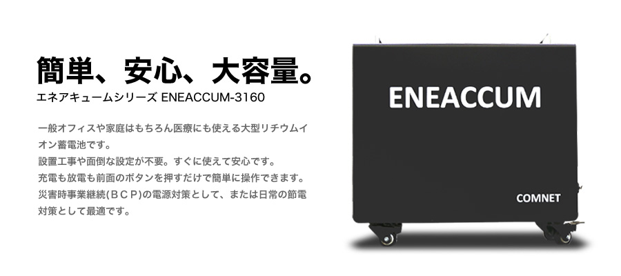蓄電システム エネアキューム